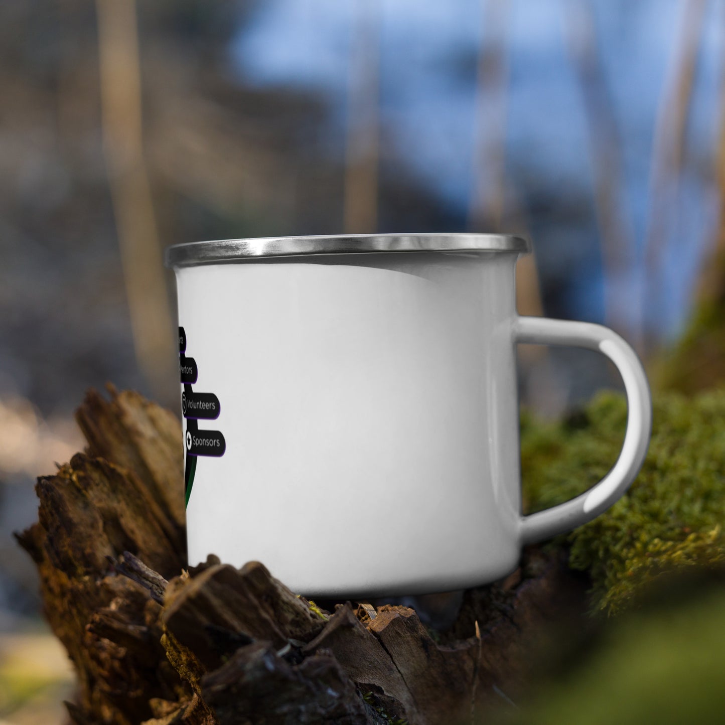 HRAP Enamel Mug
