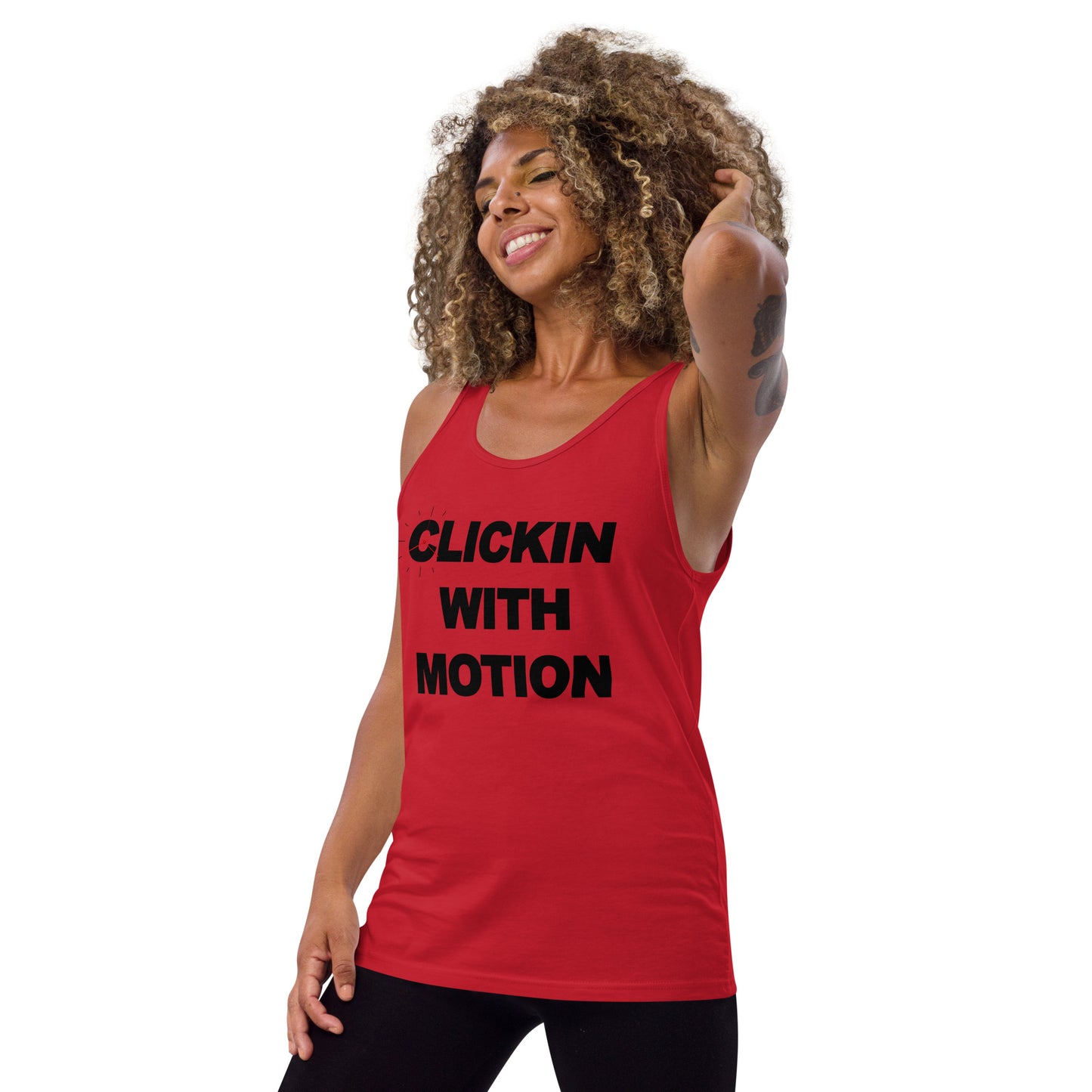 Clickin Unisex Tank Top