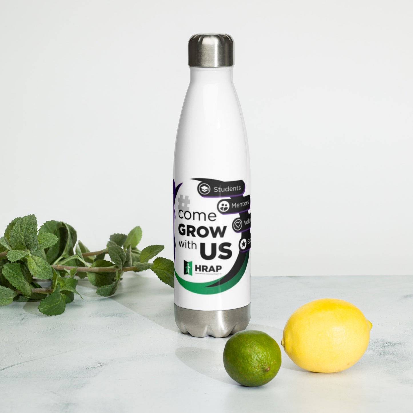 HRAP Stainless Steel Water Bottle