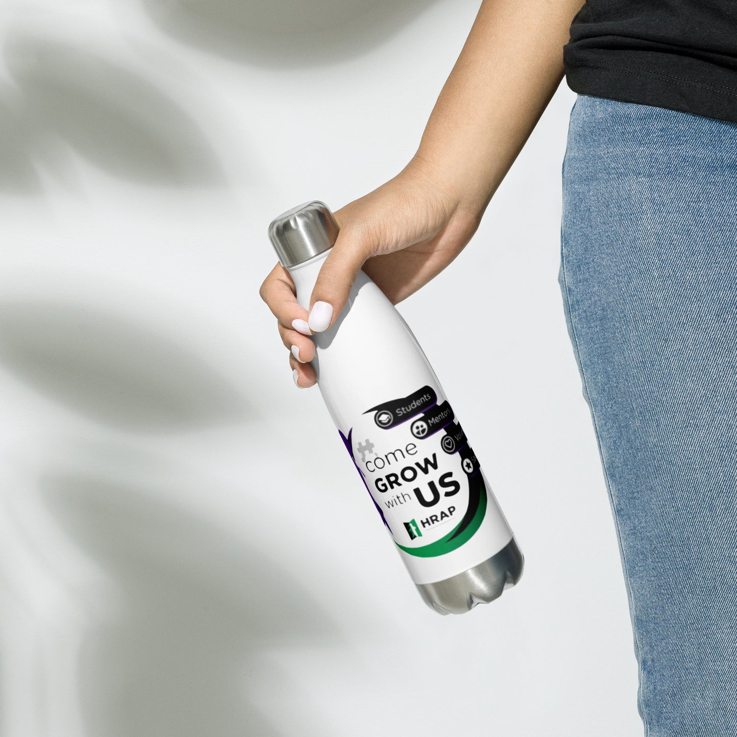 HRAP Stainless Steel Water Bottle