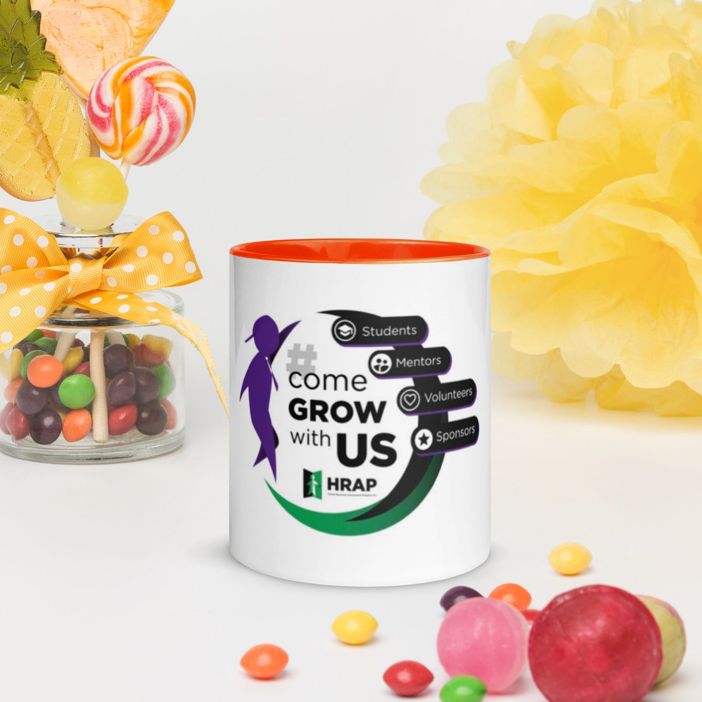 HRAP Mug with Color Inside