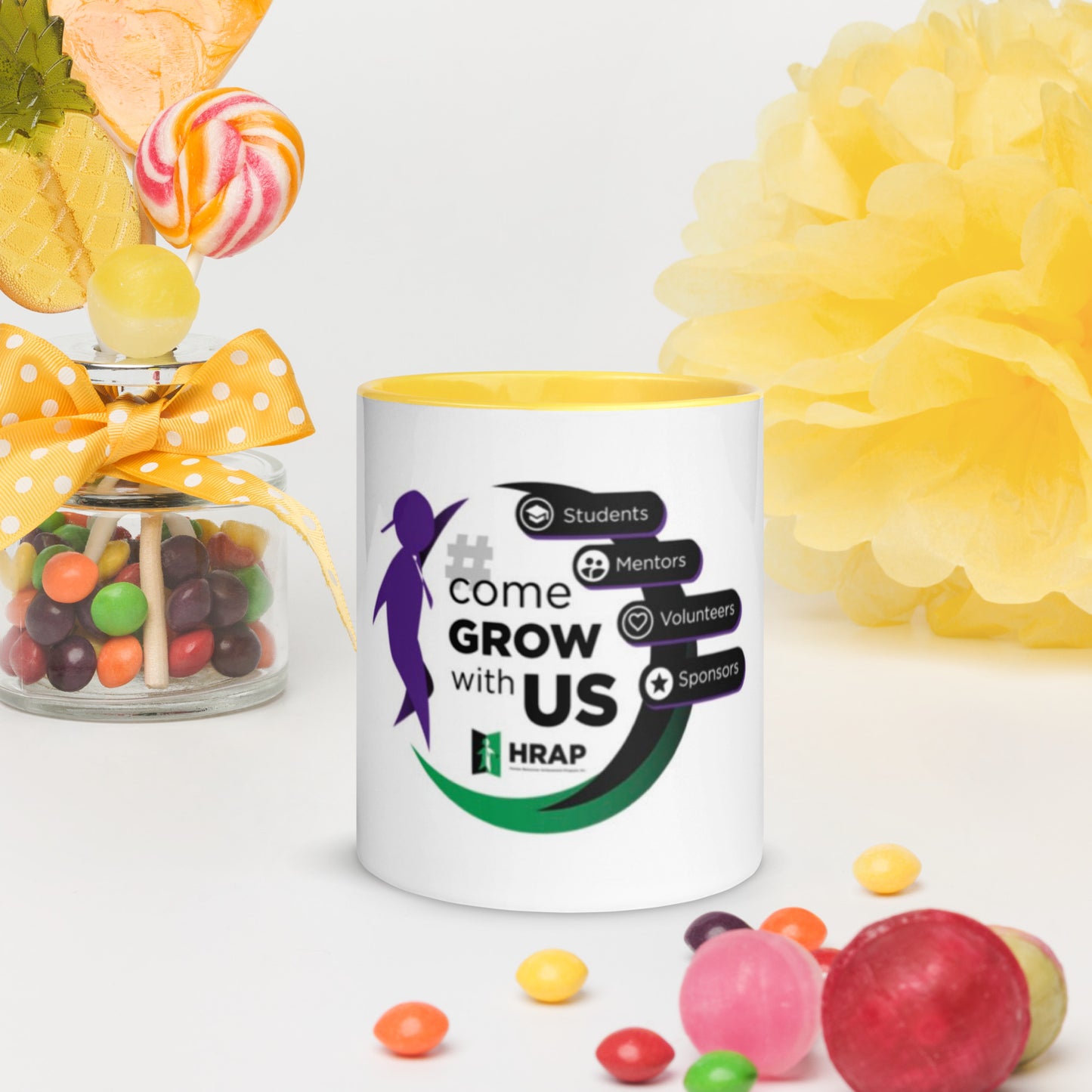 HRAP Mug with Color Inside