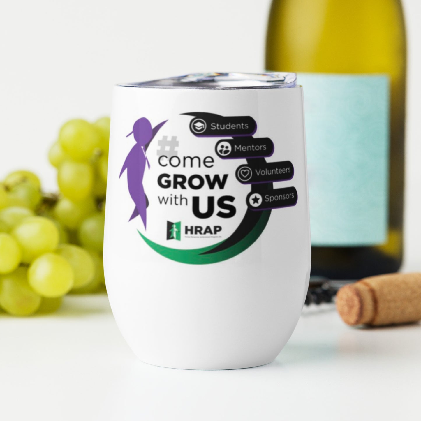 HRAP Wine tumbler