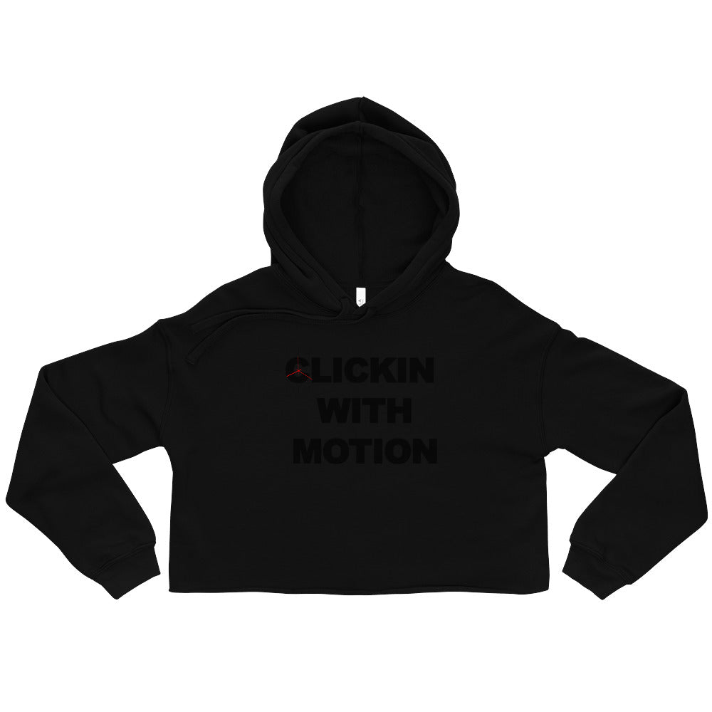 Clickin Crop Hoodie