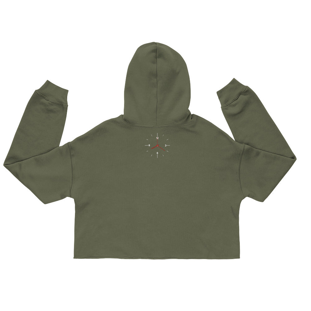 Clickin Crop Hoodie
