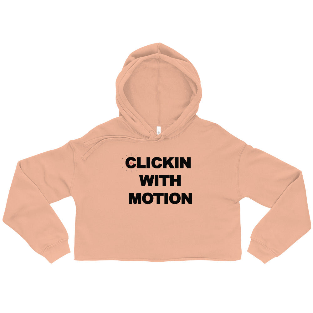 Clickin Crop Hoodie