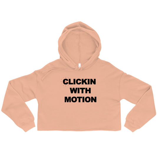 Clickin Crop Hoodie