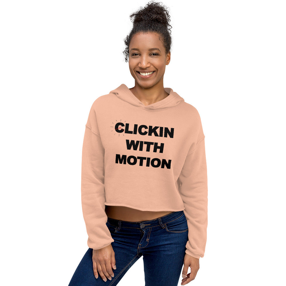 Clickin Crop Hoodie
