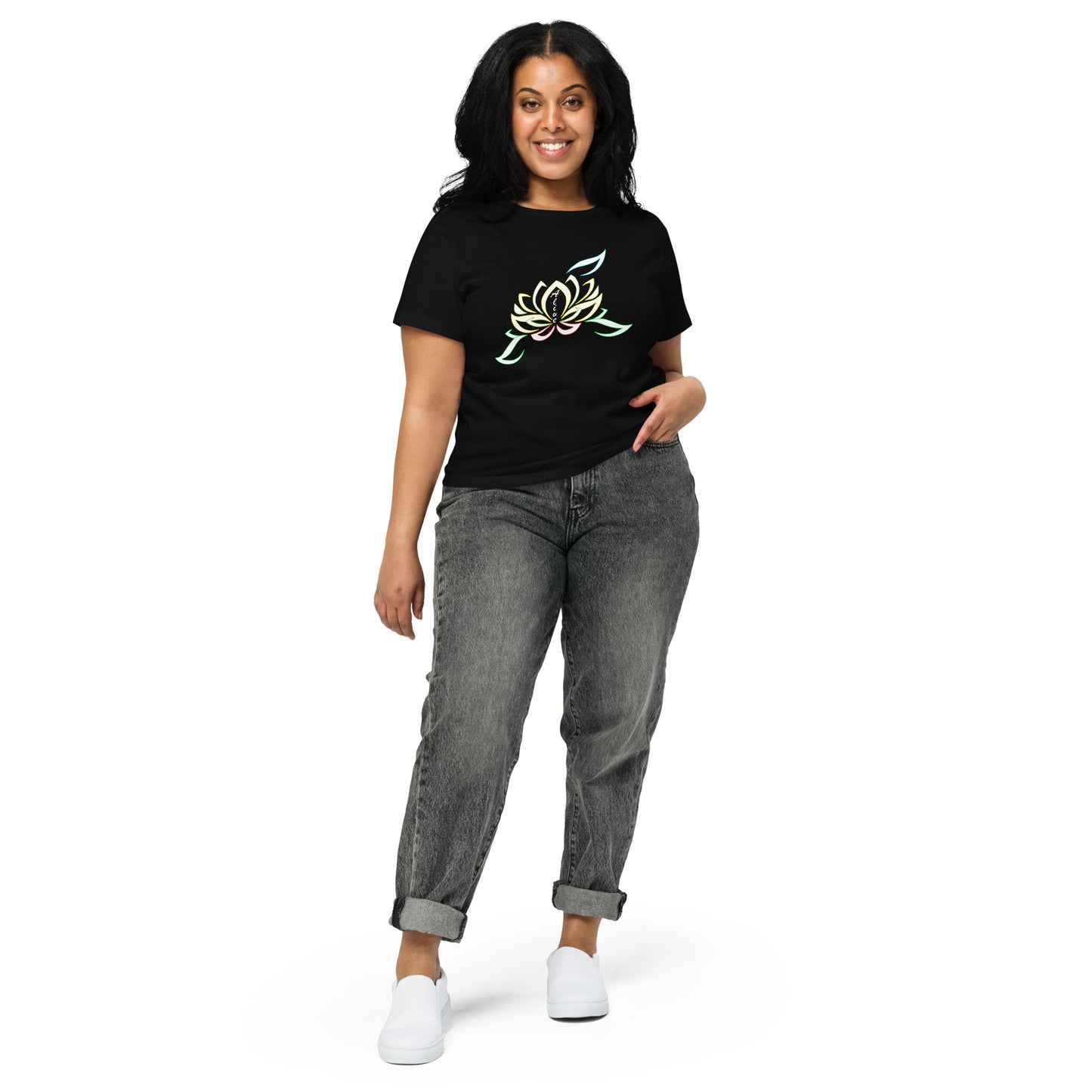 Alive Women’s high-waisted t-shirt