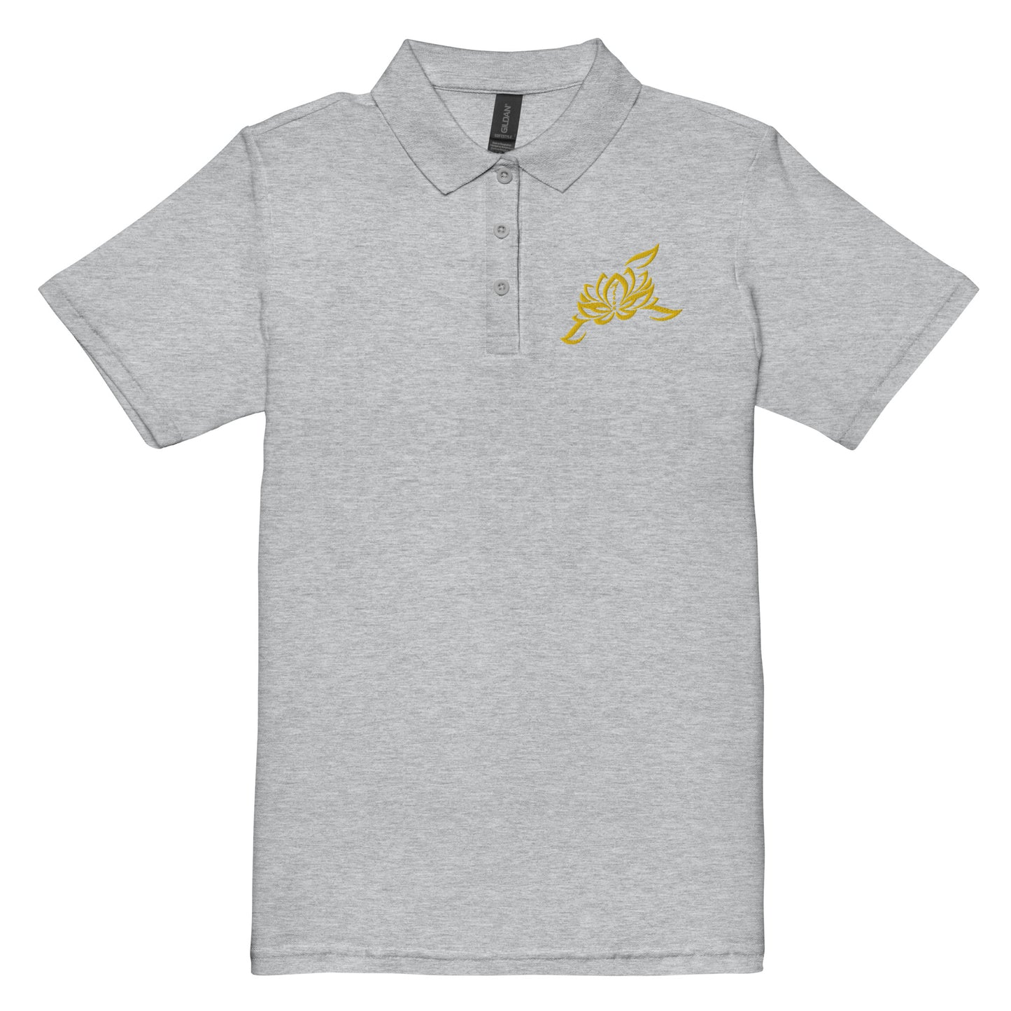 Alive Embroidered Women’s pique polo shirt